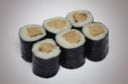 Smoked foie gras maki